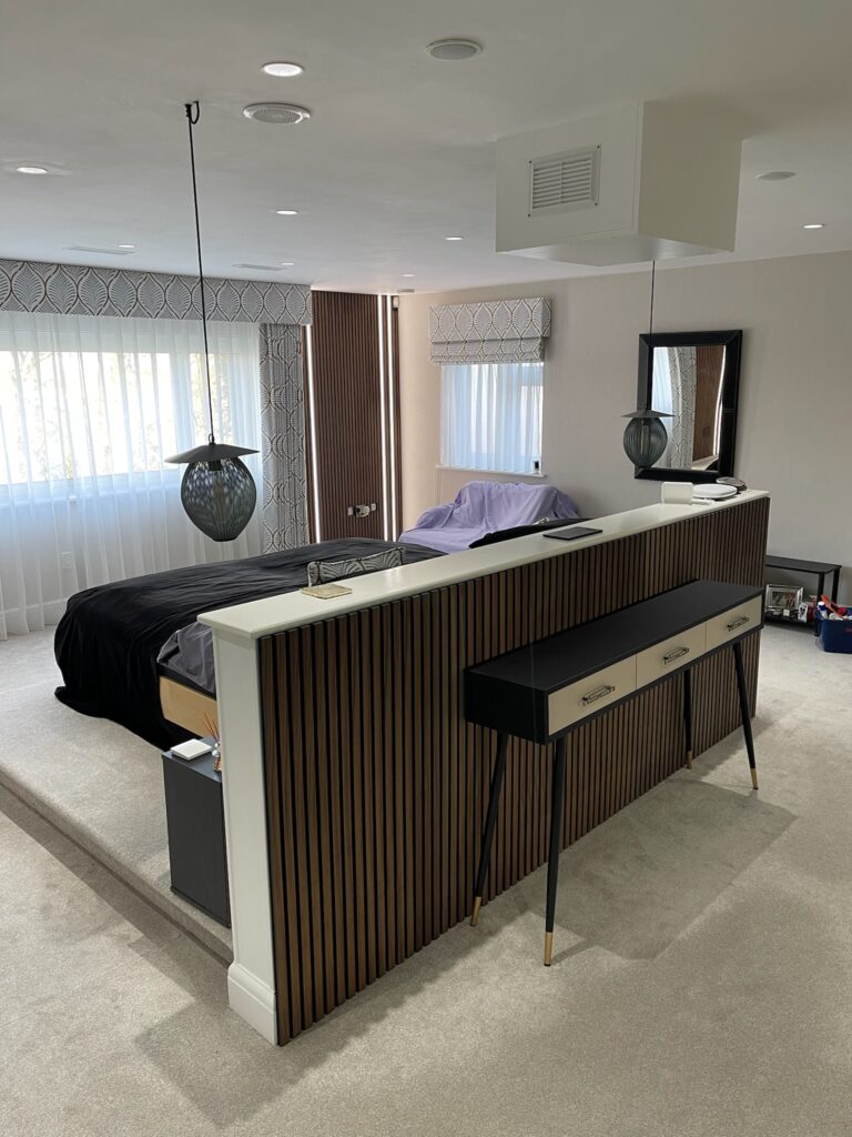 Living Room Design with Worktop